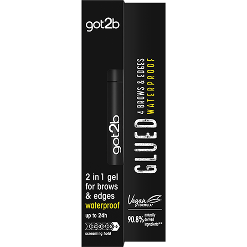 Glued 2-in-1 Gel 4 Brows & Edges Waterproof