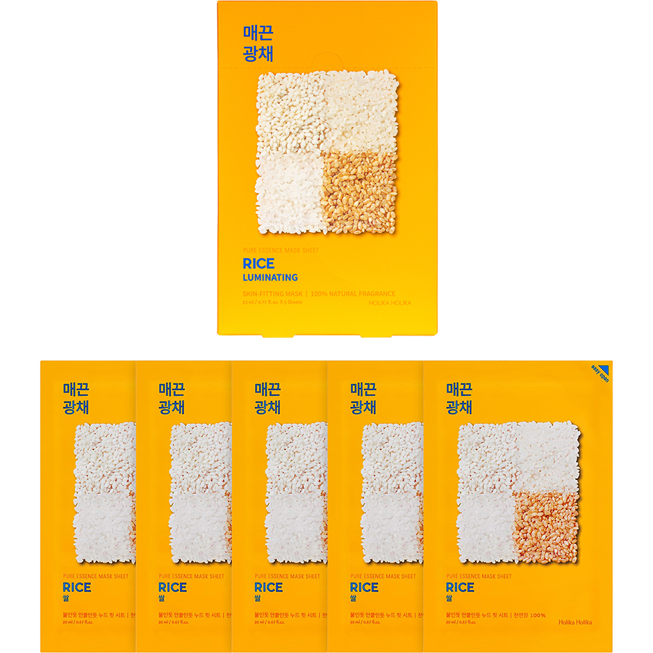 Pure Essence Mask Sheet Pack Rice