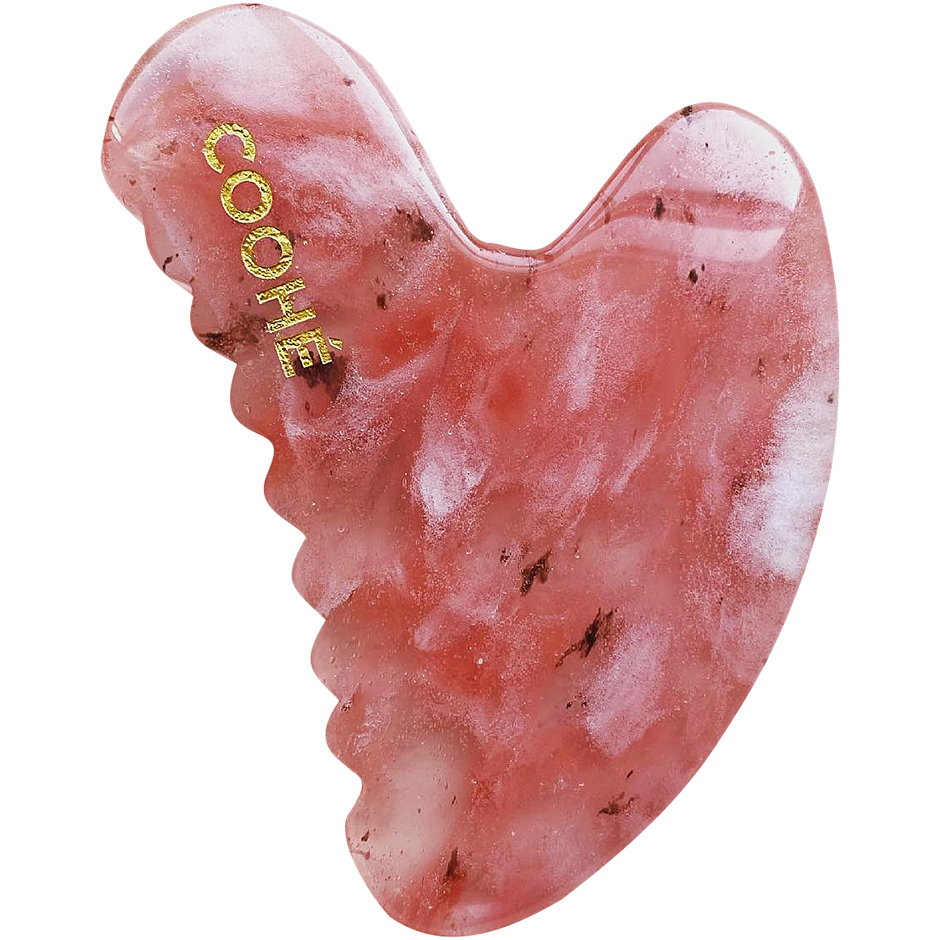 Gua Sha Red Fluorite Quartz