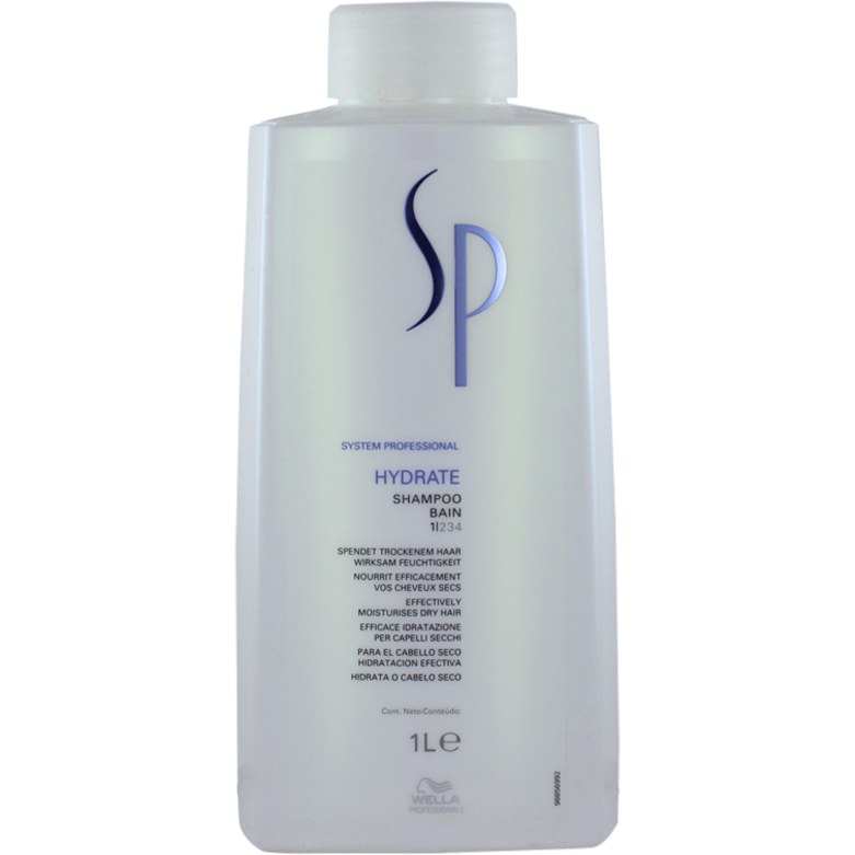 Wella Professionals System Professional SP Hydrate Shampoo - 1000 ml Hårpleie - Shampoo og balsam - Shampoo