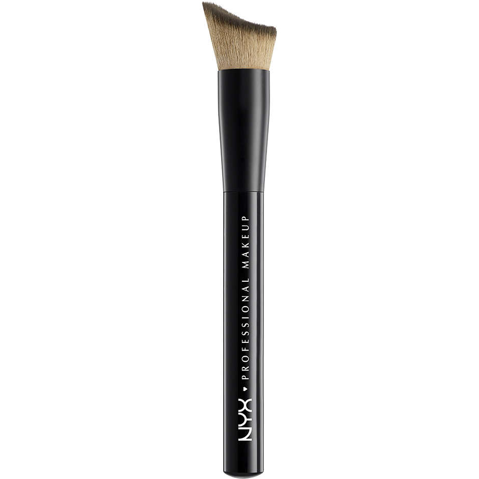 NYX Professional Makeup Custom Drop Foundation Brush 1 pcs Sminke - Sminkeverktøy - Sminkebørster & Pensler - Ansikt