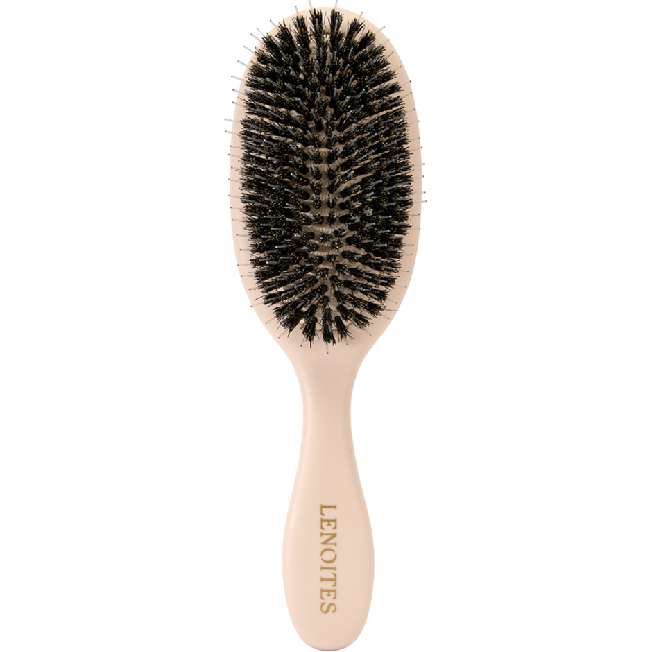 Hair Brush Wild Boar With Pouch And Cleaner Tool