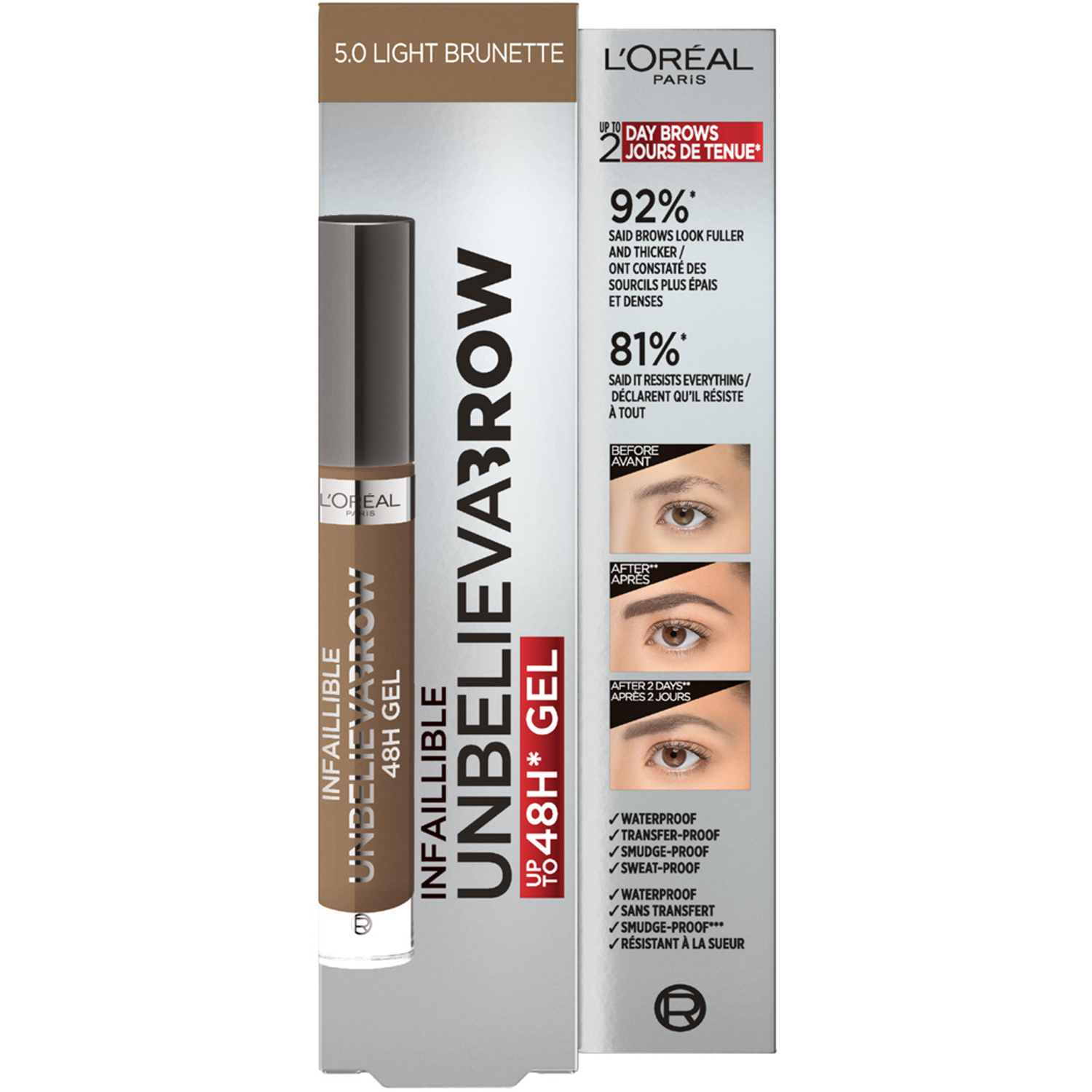 Infaillible 48H Unbelieva'brow Gel