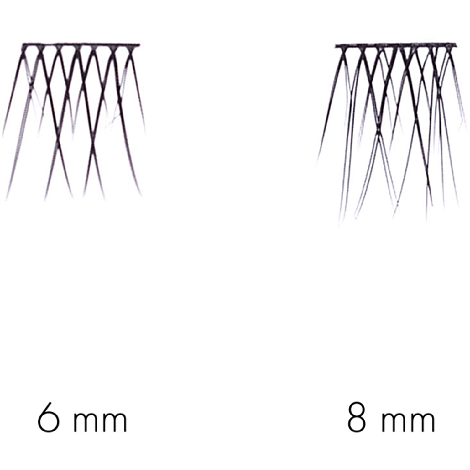 No Lash Cluster Duo Size