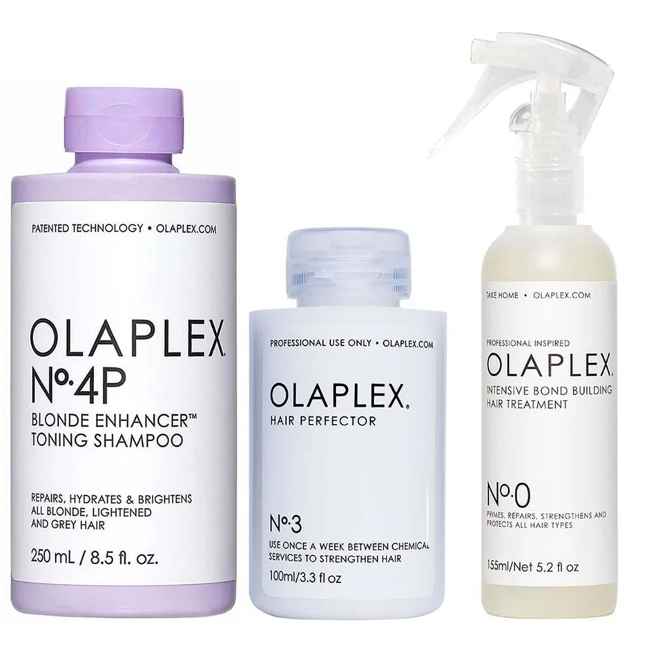 Olaplex Olaplex Trio Silverschampoo & No.3 & No.0 Hårpleie - Pakkedeals
