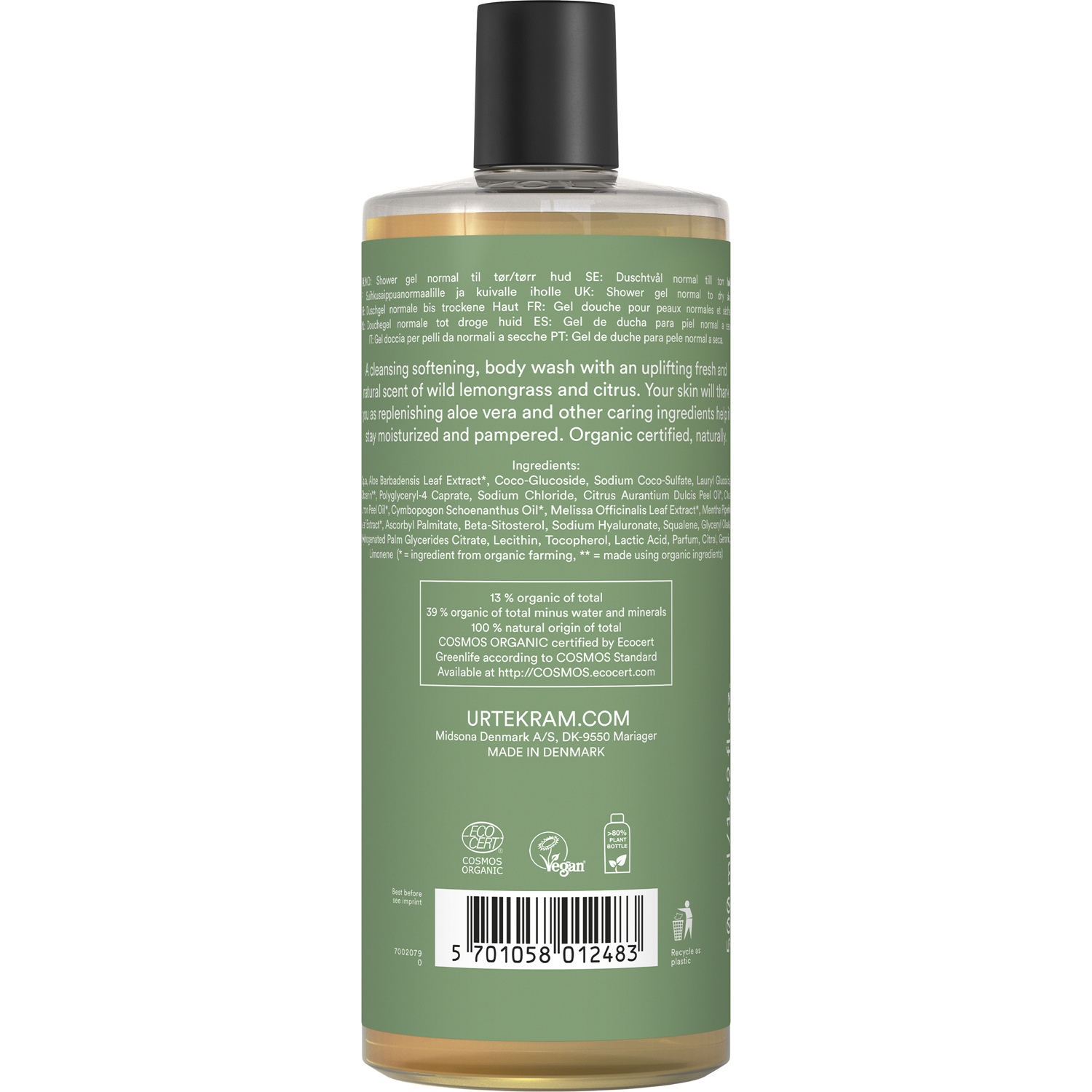 Wild Lemongrass Body Wash