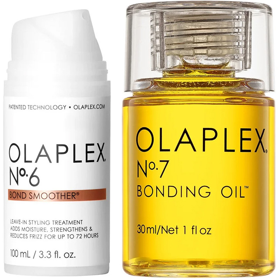 Olaplex Bond Smoother & Oil No 7 Bonding Oil 30 ml + No 6 Smoother 100 ml Hårpleie - Pakkedeals