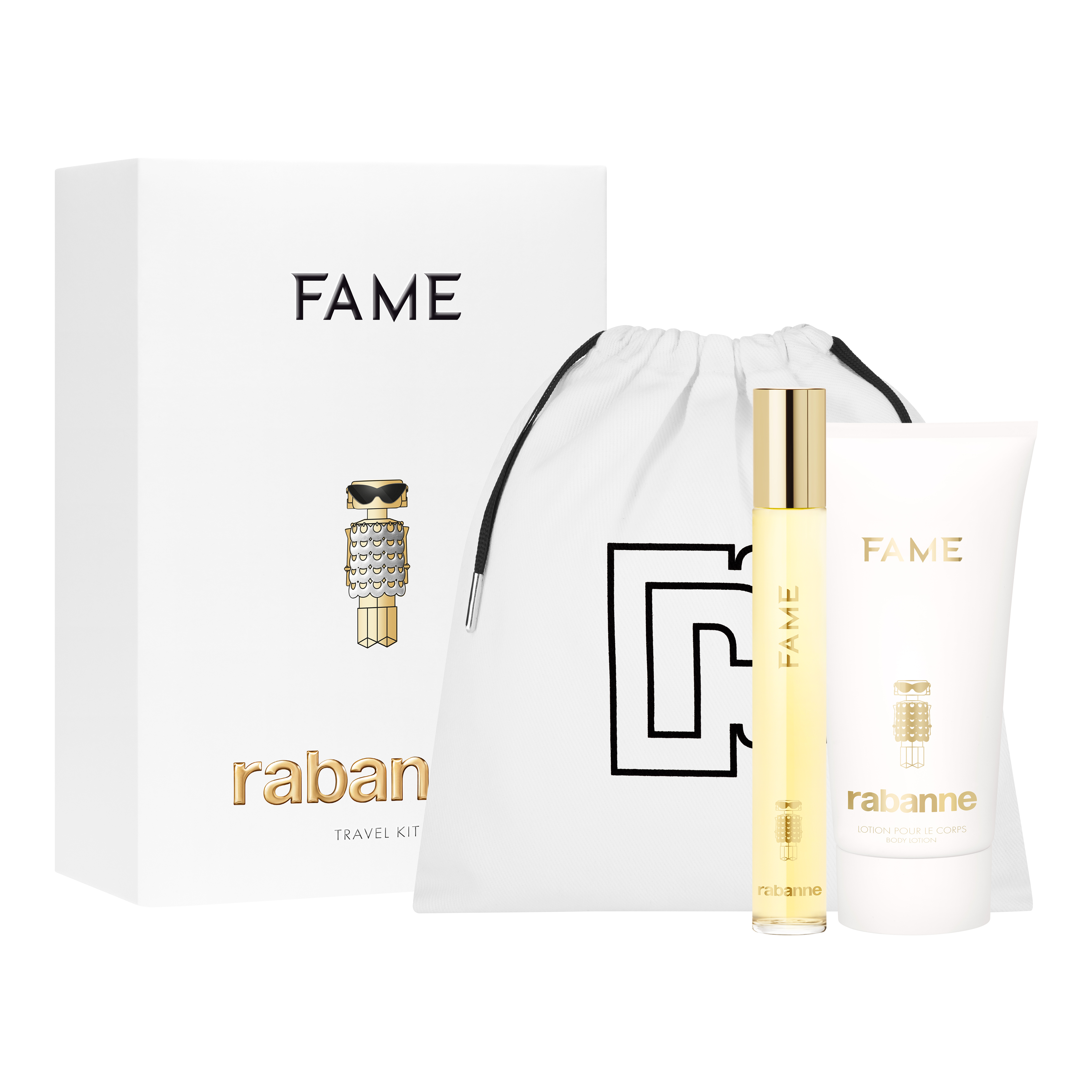 Rabanne Fame travel kit