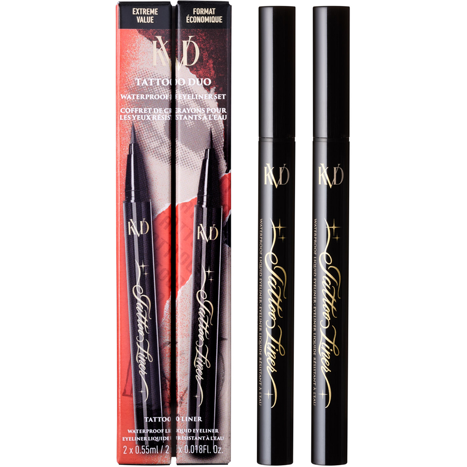 Beauty Sets Tattoo Liner Trooper Black Duo