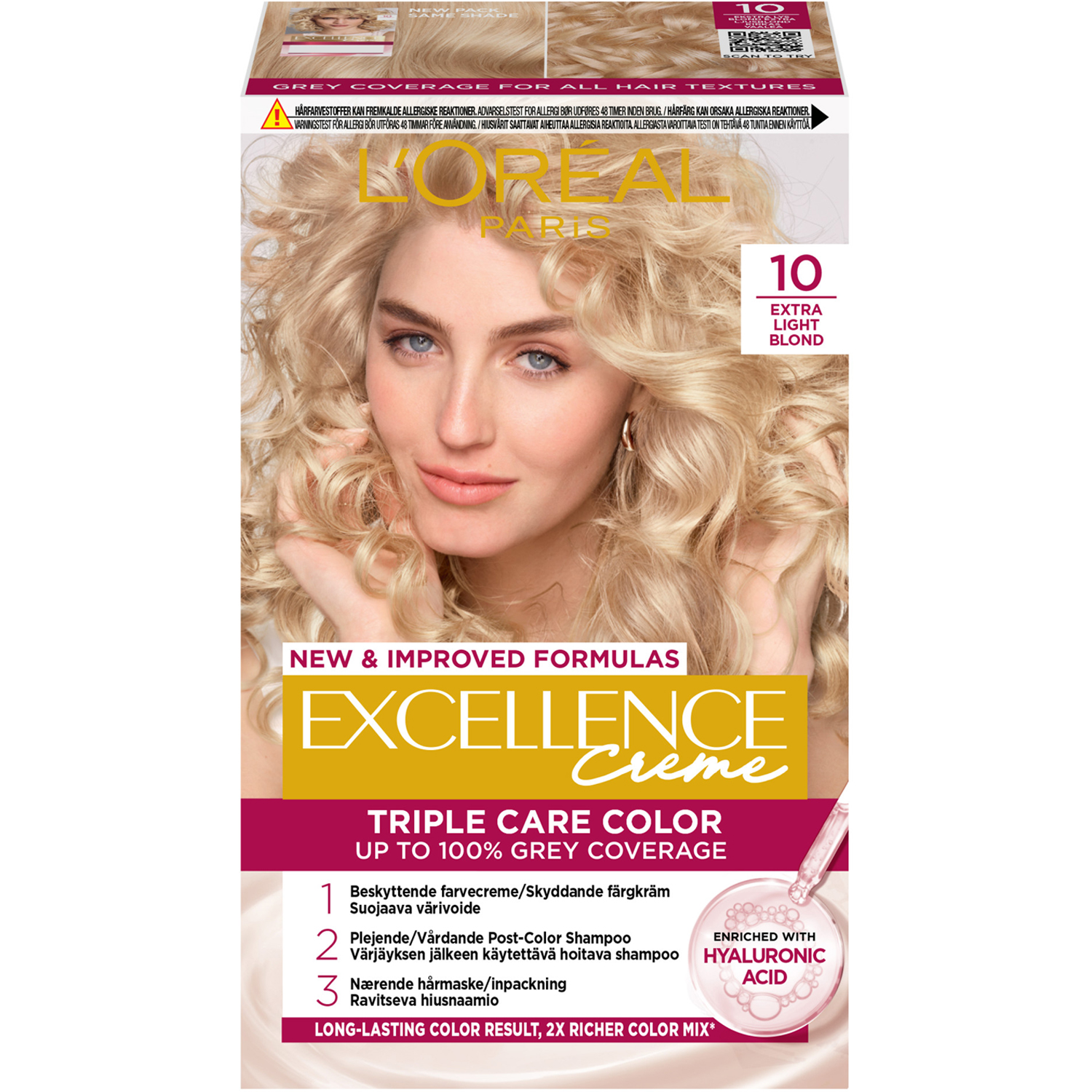 Excellence Crème 10 Extra Ljusblond