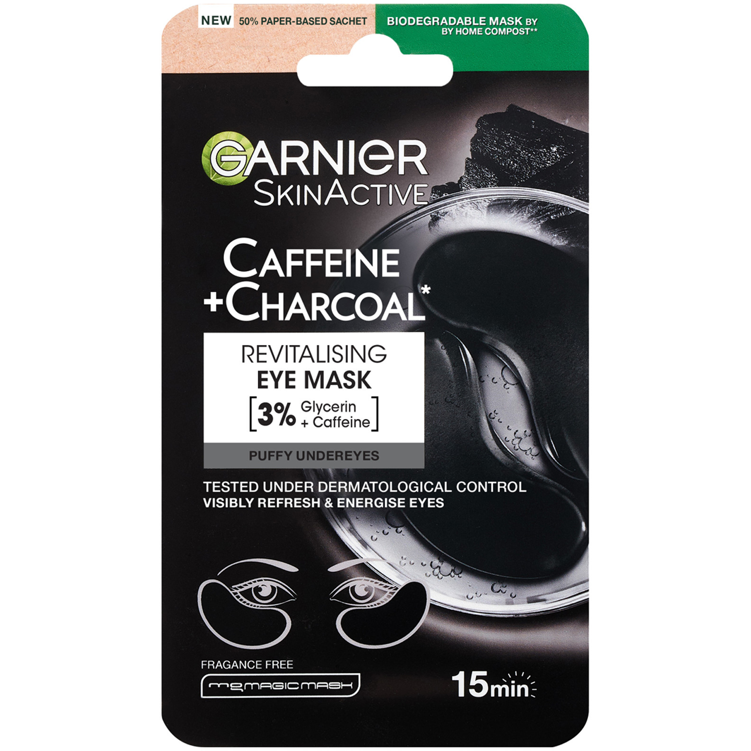 Skin Active Caffeine + Charcoal