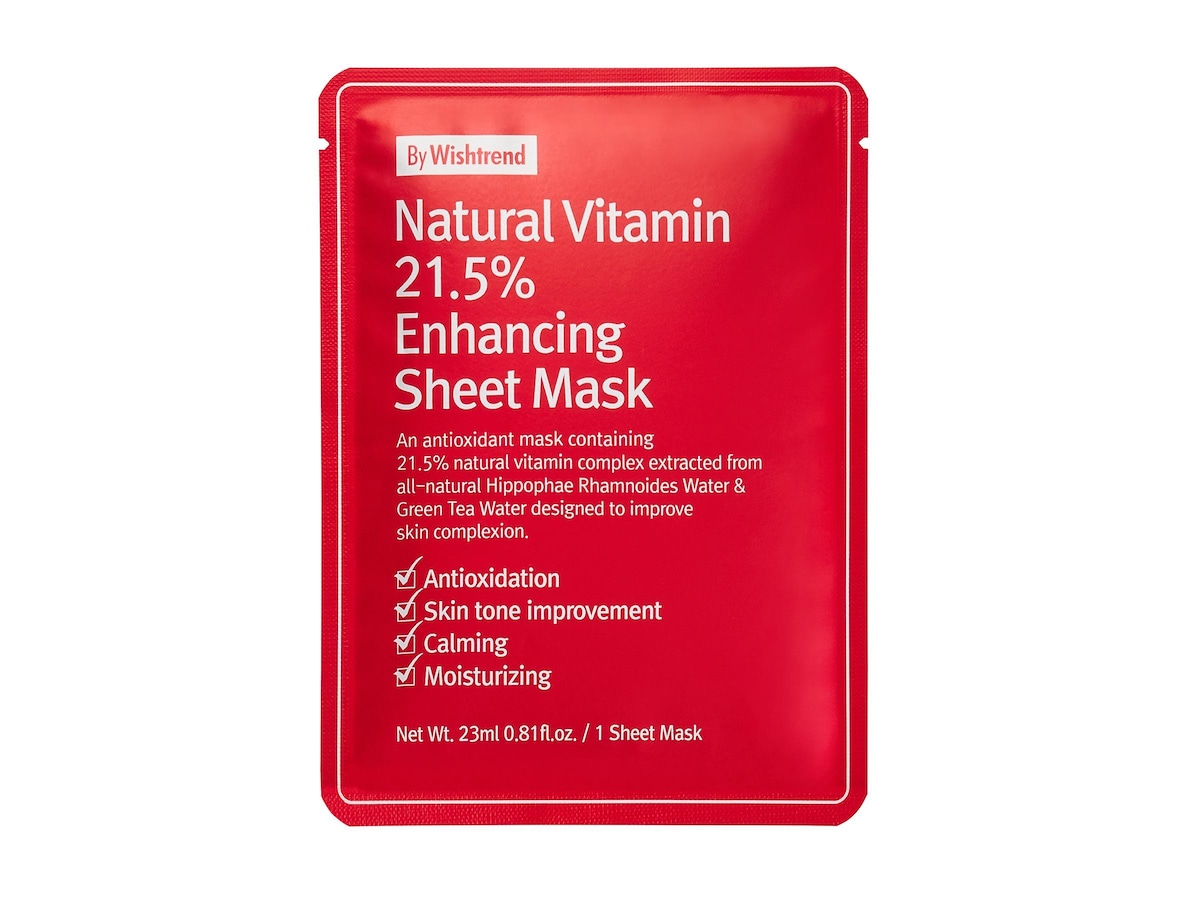 Natural Vitamin 21,5 % Enhancing Sheet Mask