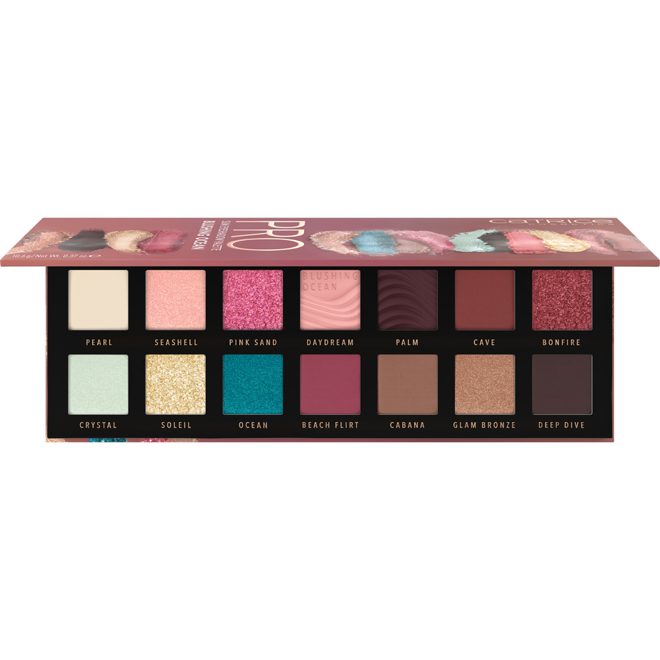 Pro Slim Eyeshadow Palette Blushing Ocean