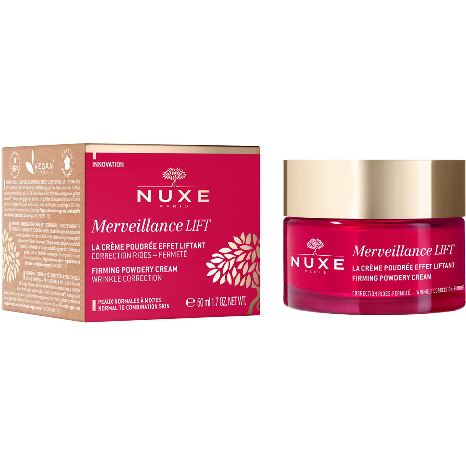 Merveillance LIFT Firming Powdery Cream Wrinkle Correction