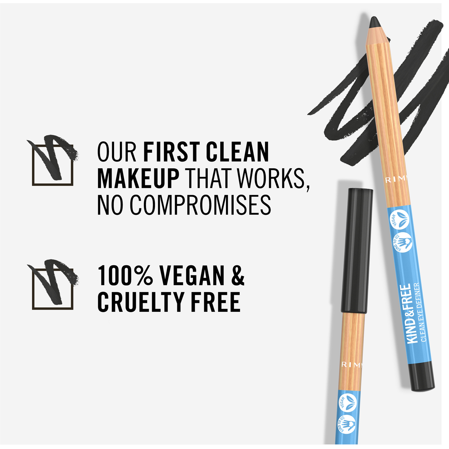 Kind & Free Clean Eye Liner