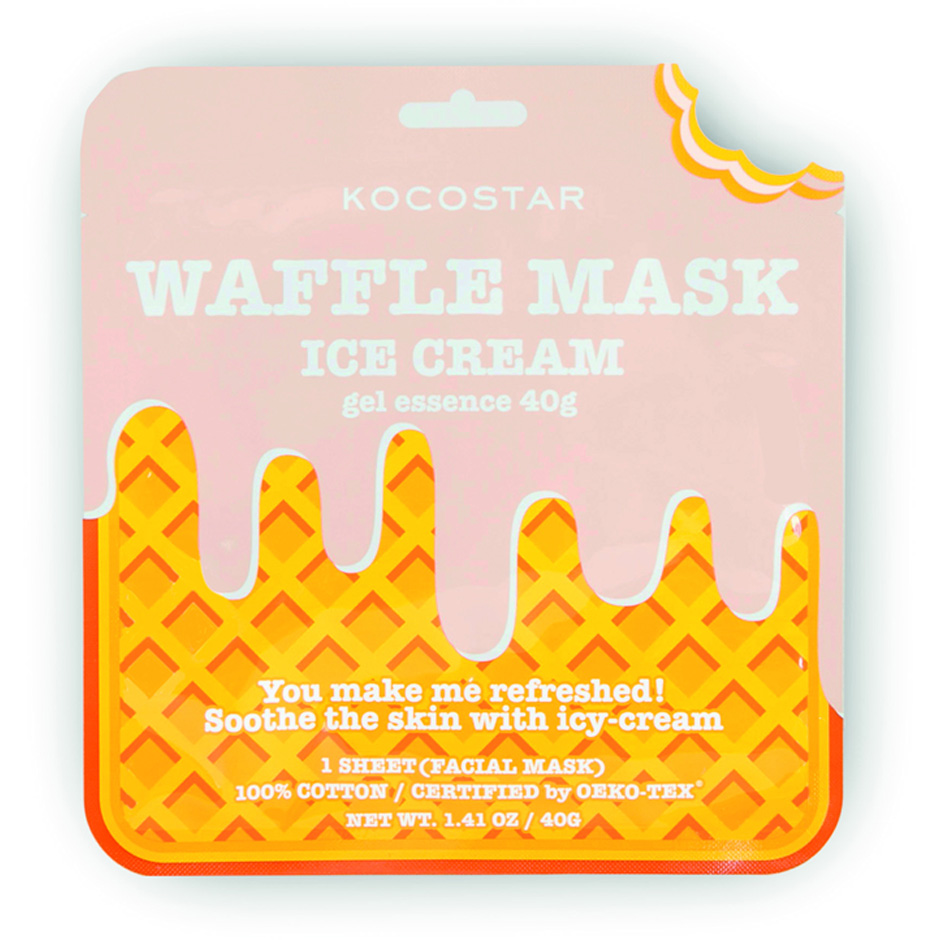 Waffle Mask Ice Cream