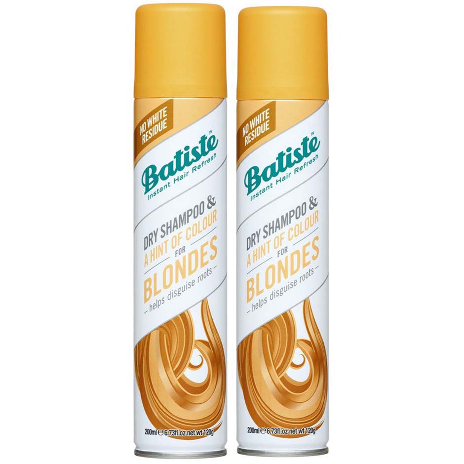 Batiste Dry Shampoo Light & Blonde Duo 2 x Dry Shampoo 200ml Hårpleie - Pakkedeals