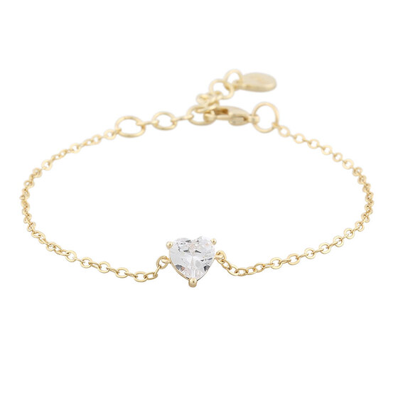 Sanne Small Heart Chain Brace 251 g/clear