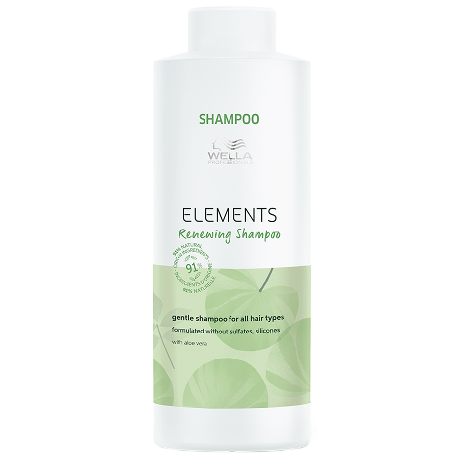 Wella Professionals Elements Renewing Shampoo - 1000 ml Hårpleie - Shampoo og balsam - Shampoo