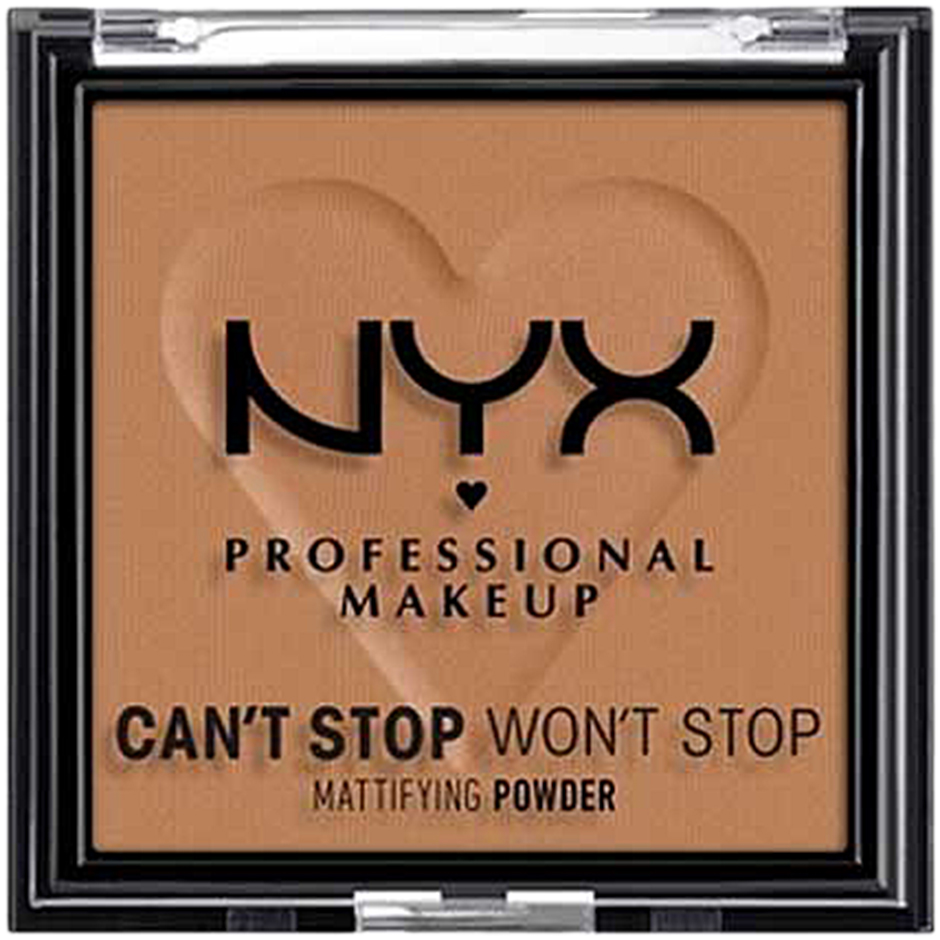 NYX Professional Makeup Can’t Stop Won’t Stop Mattifying Powder Mocha - 6 g Sminke - Ansikt - Pudder