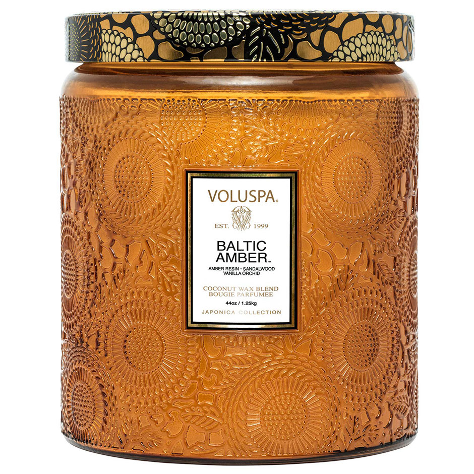 Luxe Jar Candle Baltic Amber