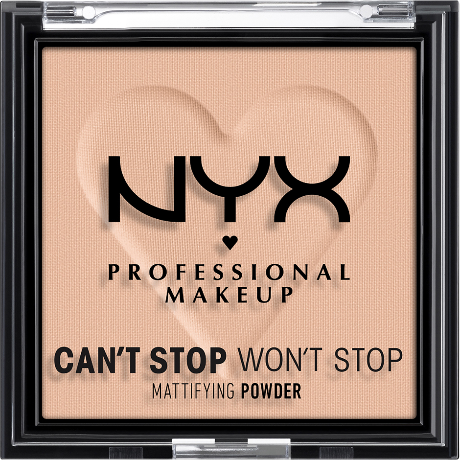 NYX Professional Makeup Can’t Stop Won’t Stop Mattifying Powder Medium - 6 g Sminke - Ansikt - Pudder