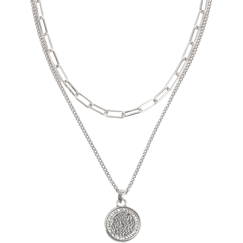 Coins Of Relief Double Necklace