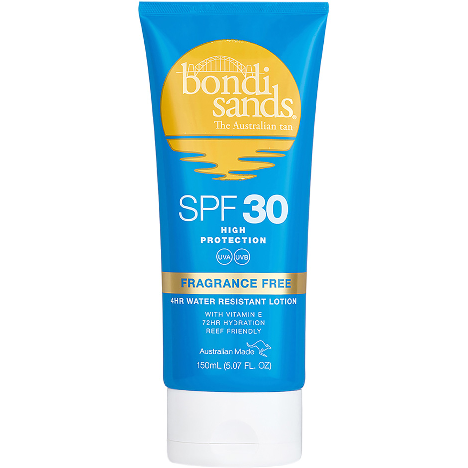 Bondi Sands SPF30 Fragrance Free Sunscreen Lotion 150 ml Hudpleie - Solprodukter - Solkrem - Solbeskyttelse til kropp