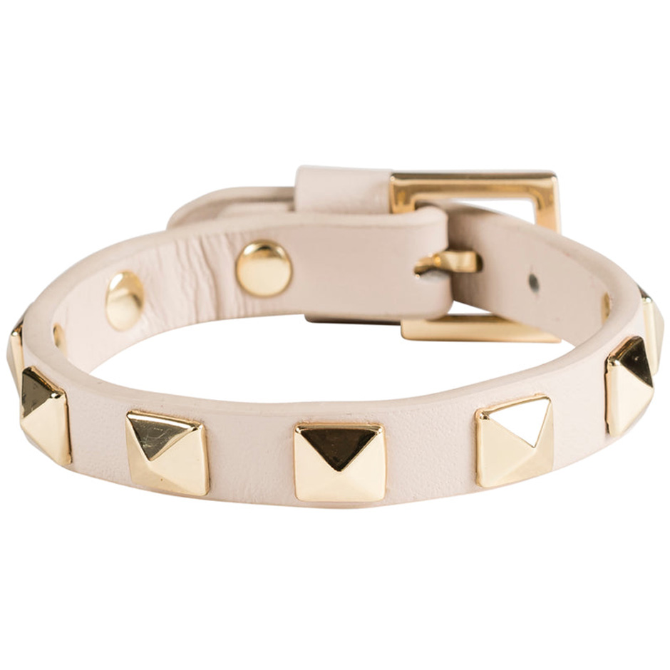 Leather Stud Bracelet