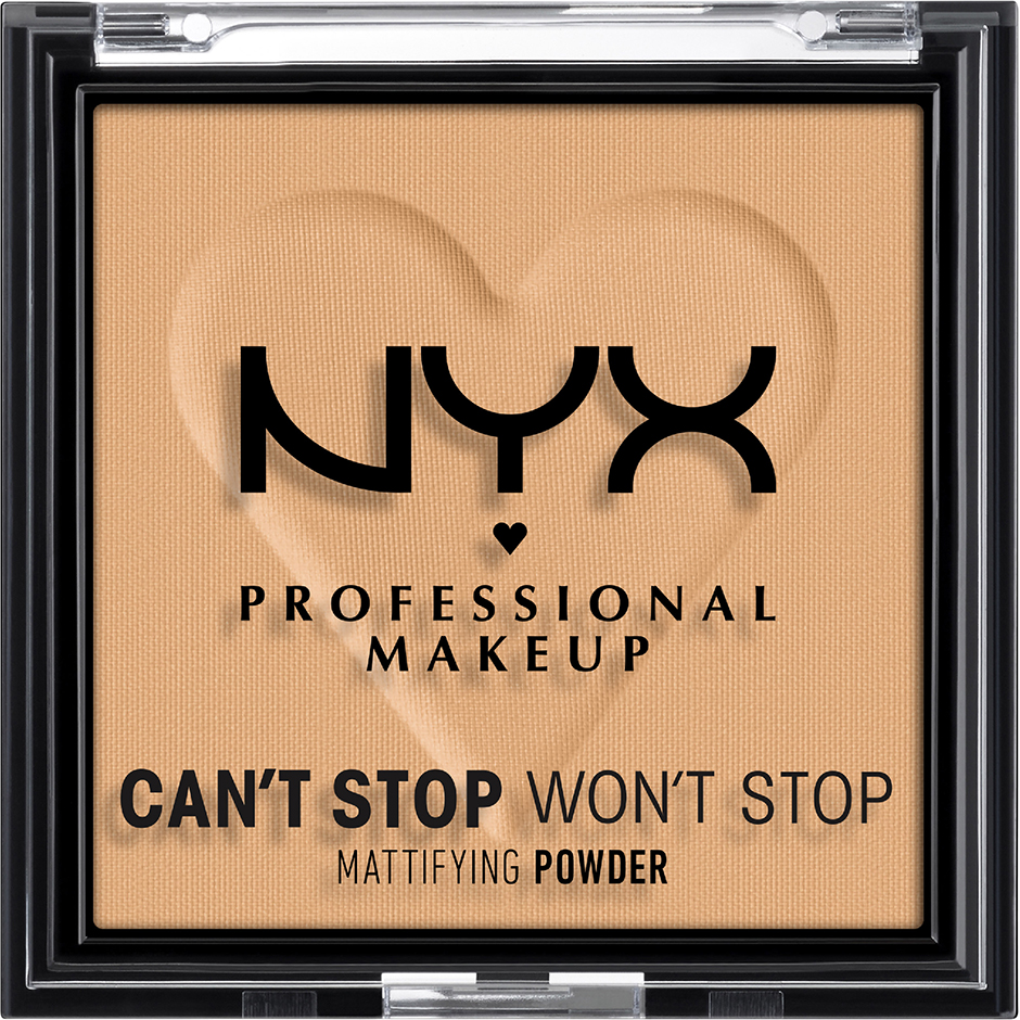NYX Professional Makeup Can’t Stop Won’t Stop Mattifying Powder Golden - 6 g Sminke - Ansikt - Pudder