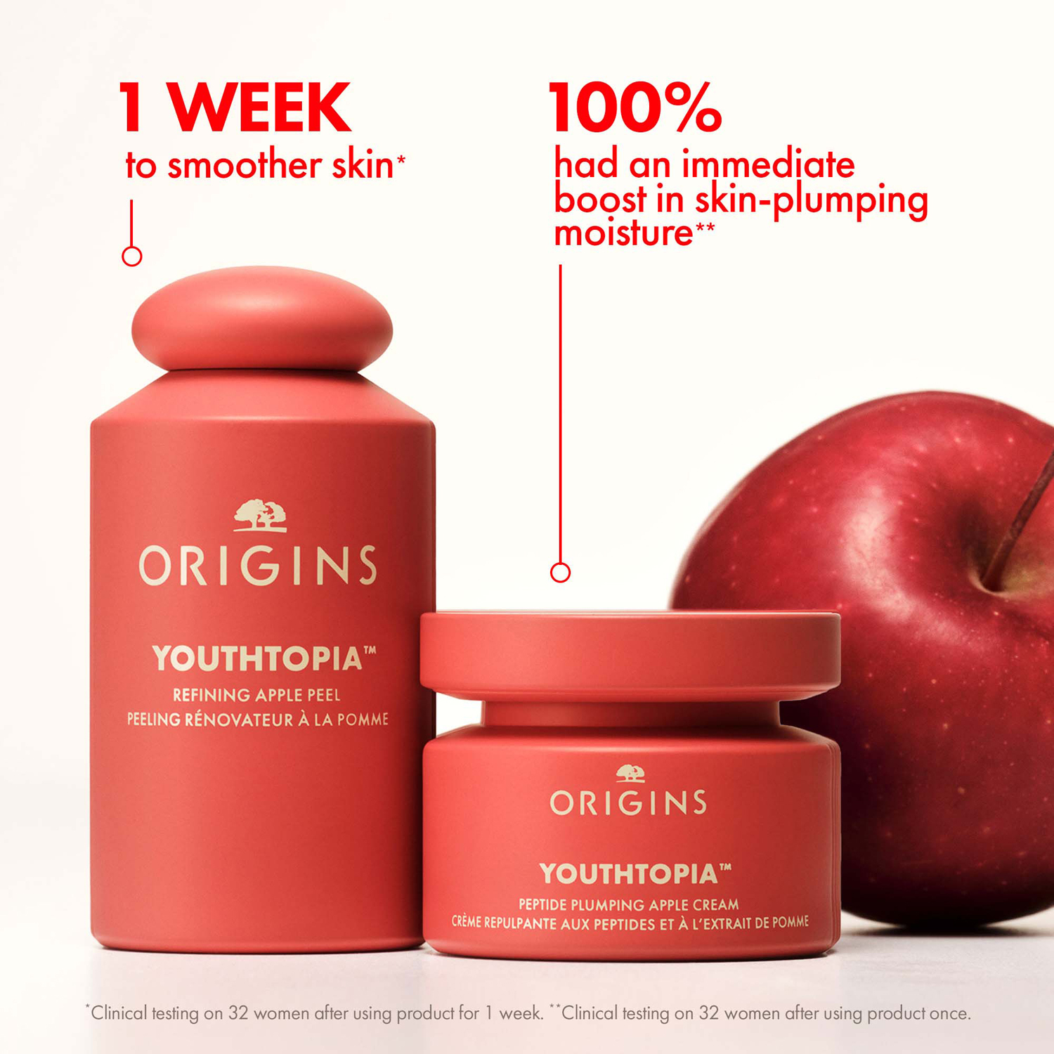 Youthtopia Peptide Plumping Apple Cream