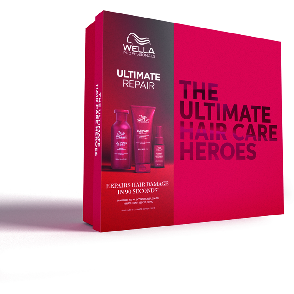 Wella Professionals Ultimate Repair Giftset Shampoo 250 ml, Conditioner 200 ml & Serum 30 ml