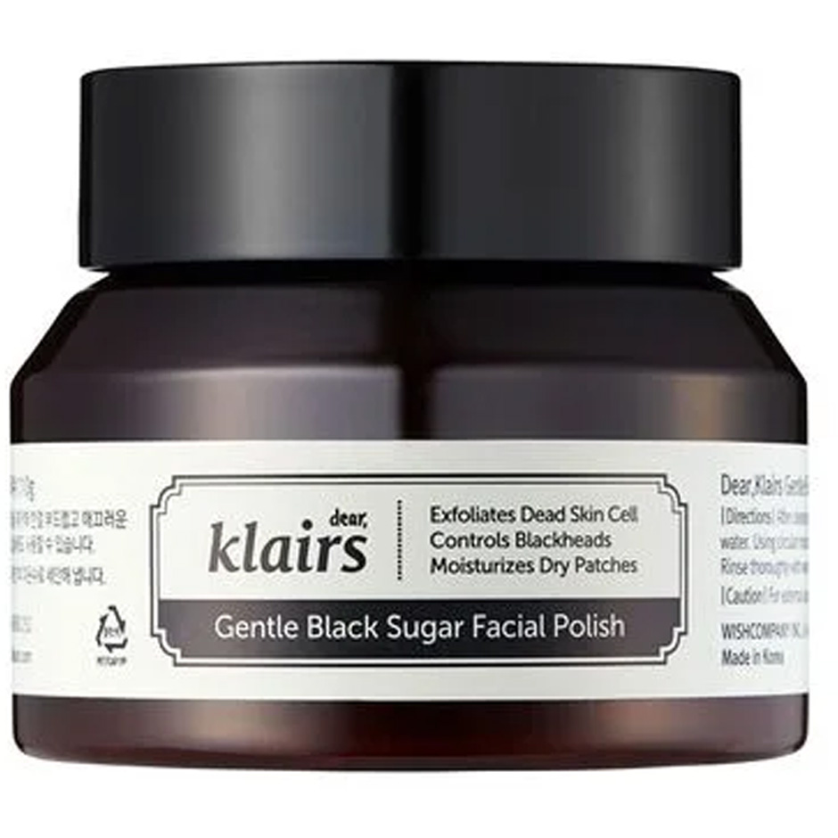 Klairs Gentle Black Sugar Facial Polish 110 ml Hudpleie - Ansiktspleie - Skrubb & Peeling