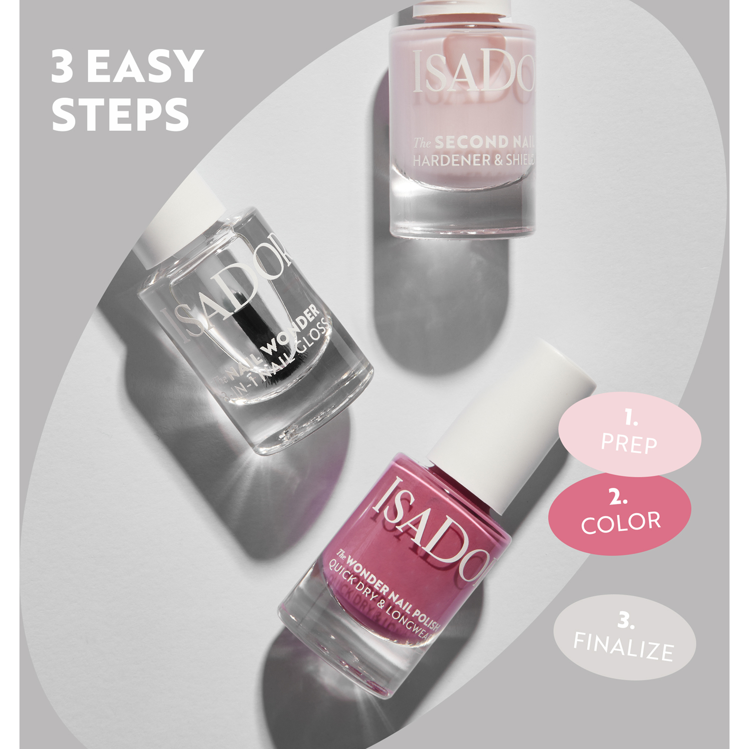 The Nail Wonder 3 in 1 Nail Polish