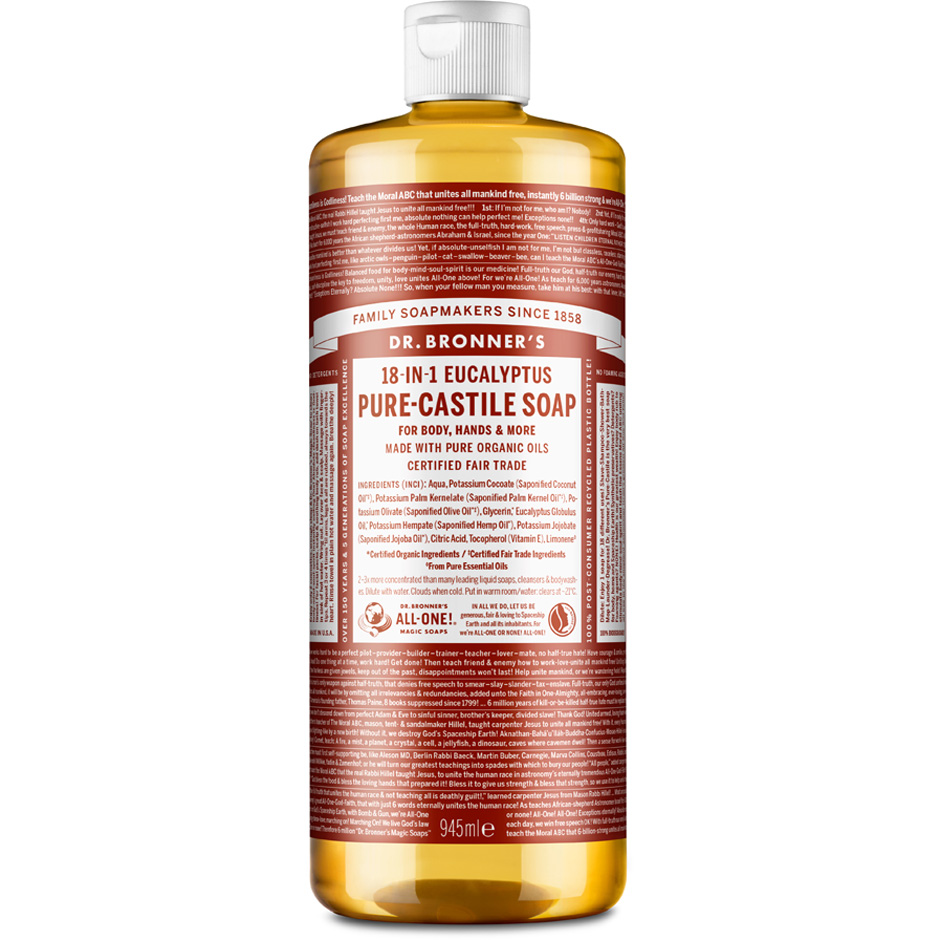 Pure Castile Liquid Soap Eucalyptus