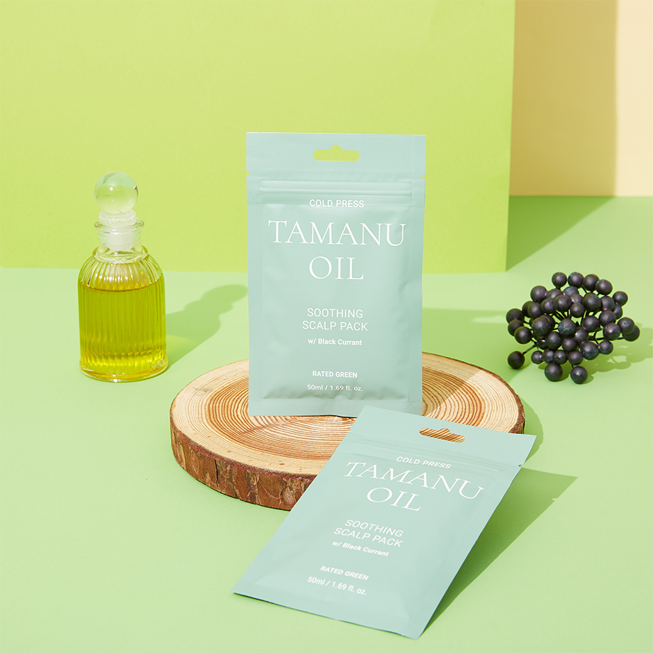 Cold Press Tamanu Oil Soothing Scalp Pack w/ Black Currant