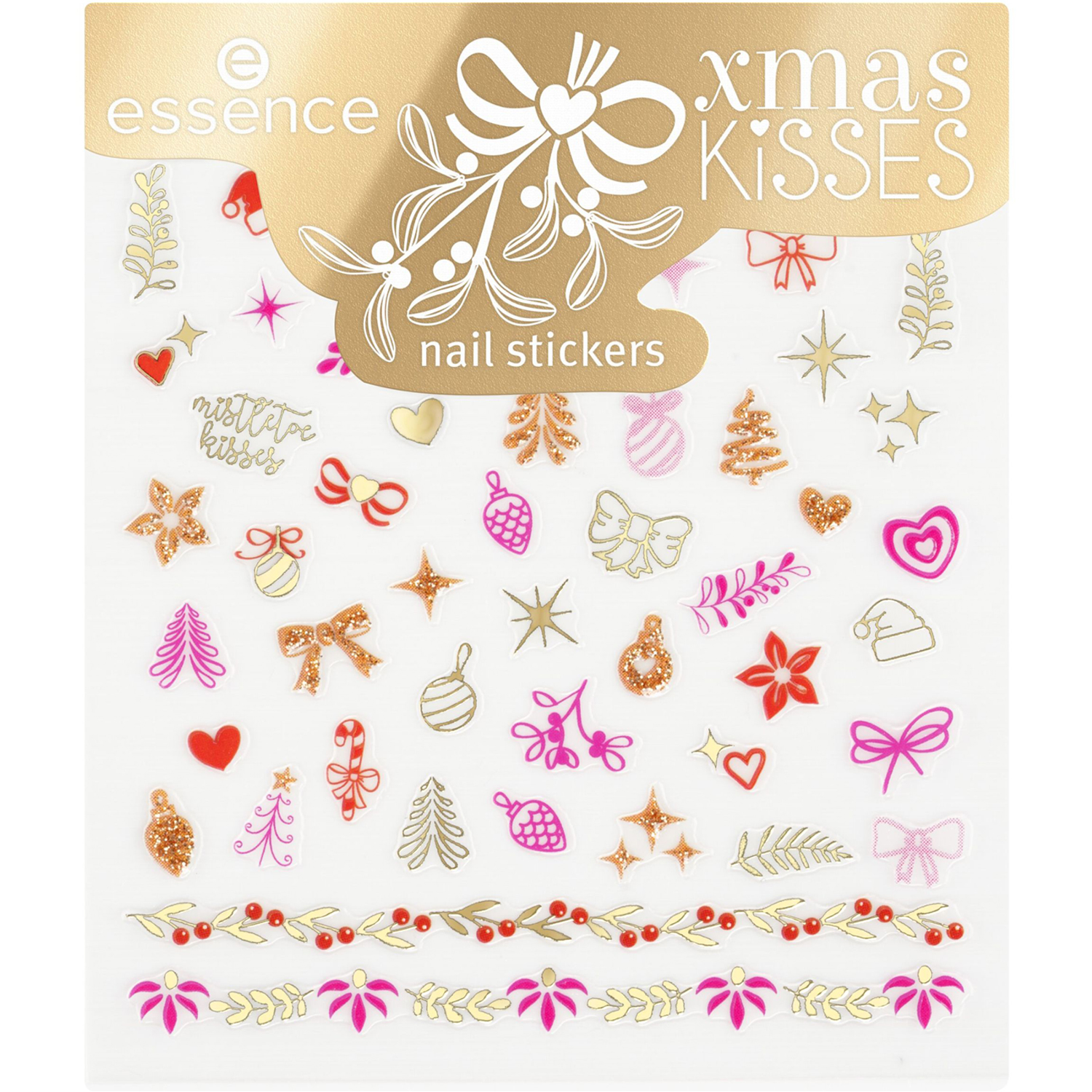 Xmas KiSSES Nail Stickers