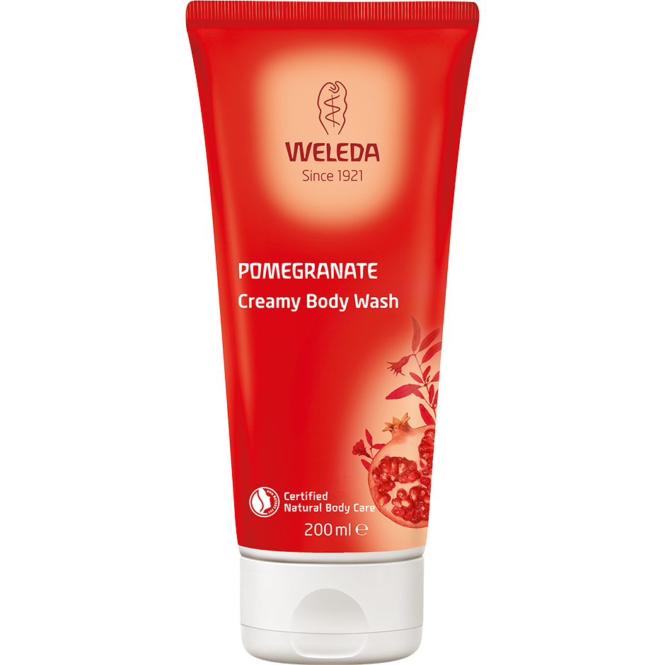 Weleda Pomegranate Creamy Body Wash - 200 ml Hudpleie - Kroppspleie - Shower Gel