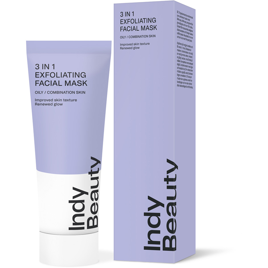 3 in 1 exfoliating facial mask