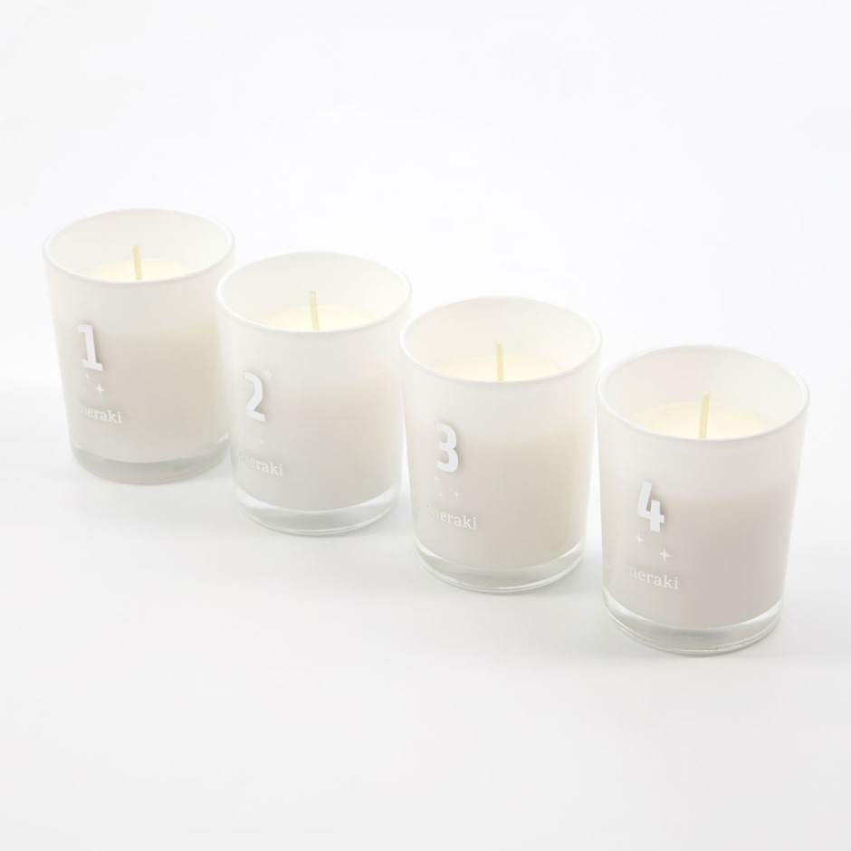 Scented Advent Candles