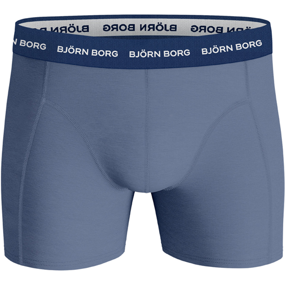 Cotton Stretch Boxer 7p Multipack Back/Blue