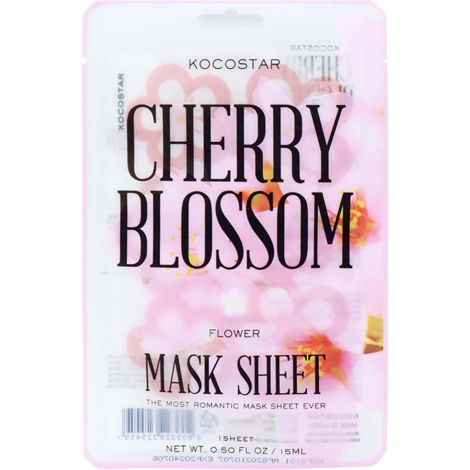 Bilde av Kocostar Flower Mask Sheet Cherry Blossom (6 Flowers) 24 G