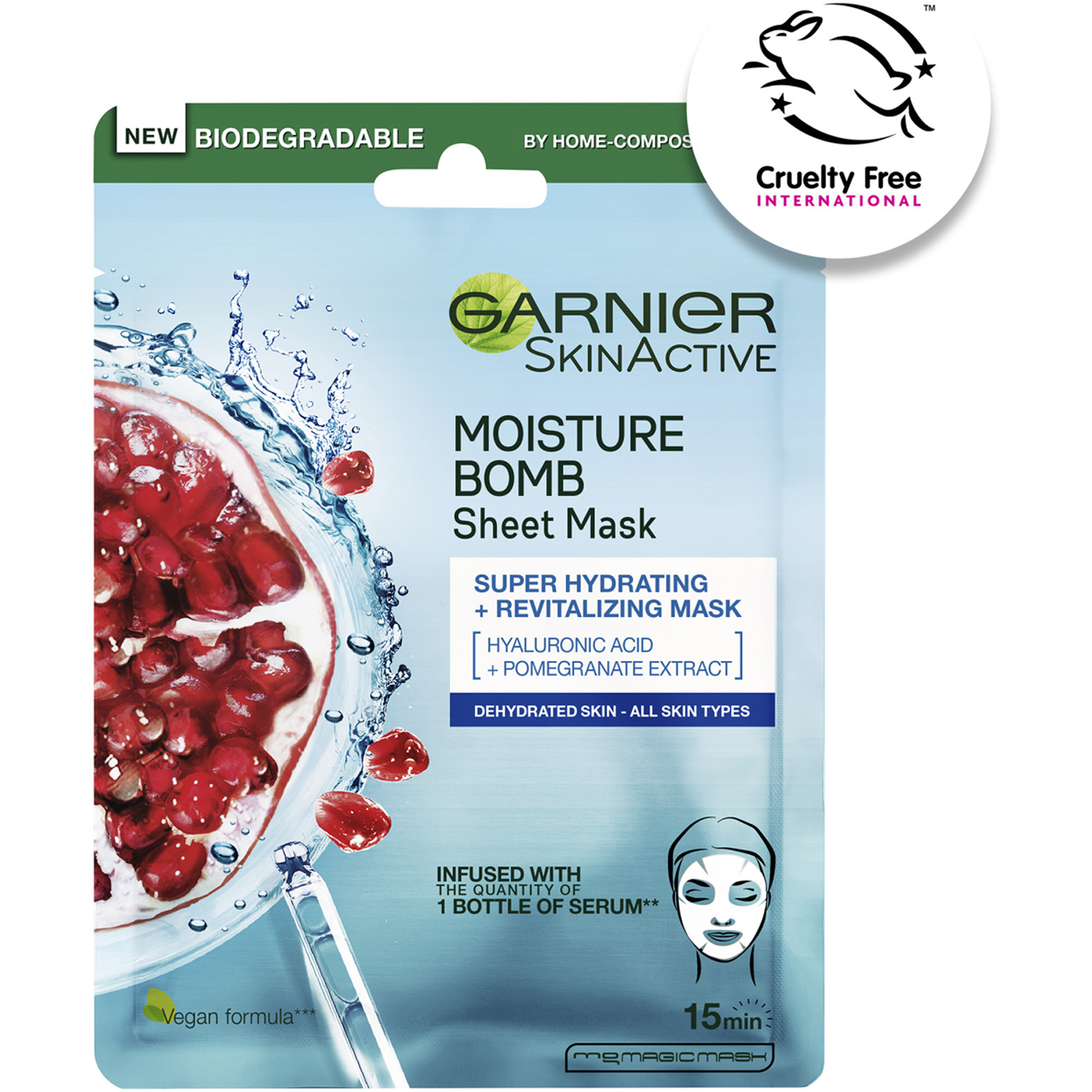 Skin Active Moisture Bomb Tissue Mask