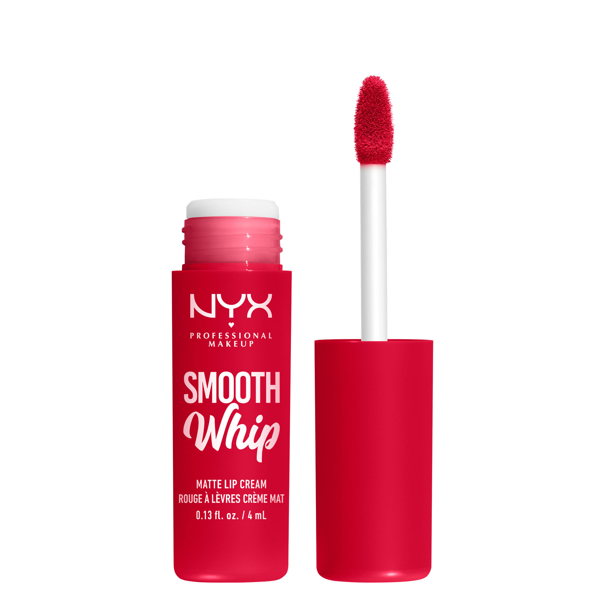 NYX Professional Makeup Smooth Whip Matte Lip Cream Cherry Creme 13 - 4 ml Sminke - Lepper - Leppestift
