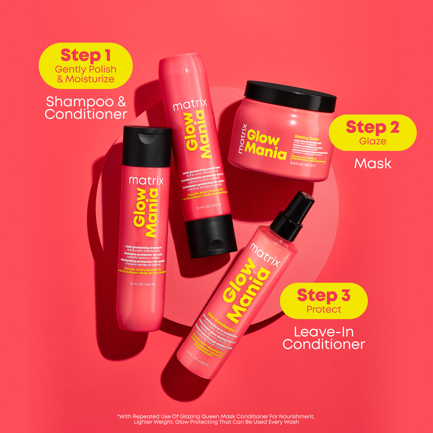 Glow Mania Glow Gatekeeper Glow Sealing Leave In Conditioner