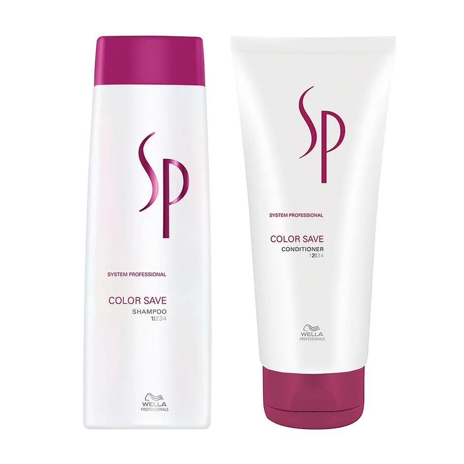 Wella Professionals SP Classic Color Save Duo Shampoo 250 ml + Conditioner 200 ml Hårpleie - Pakkedeals