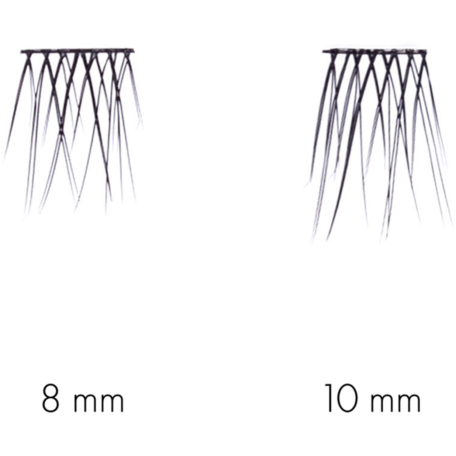 No Lash Cluster Duo Size