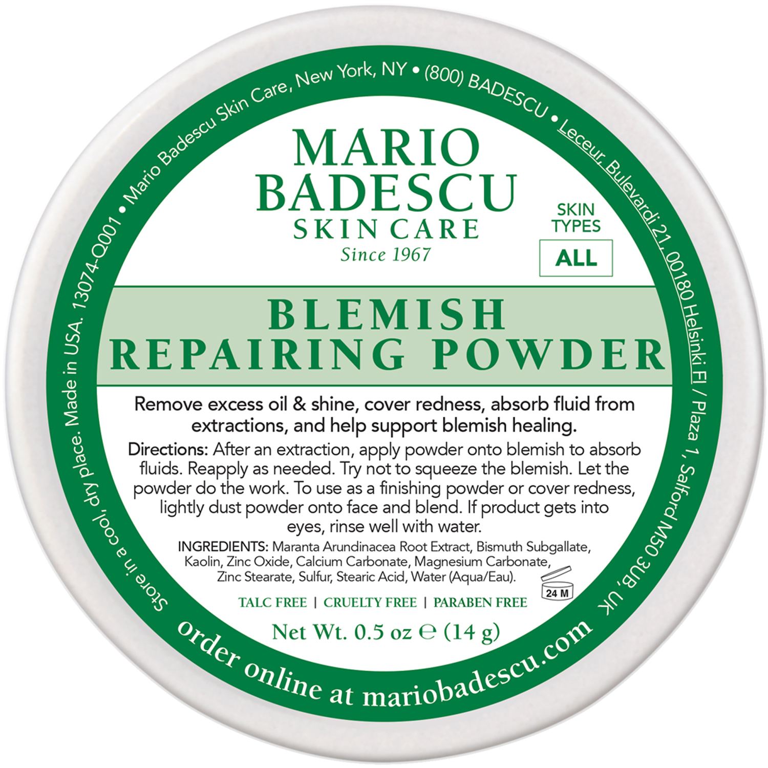 Blemish Repairing Powder