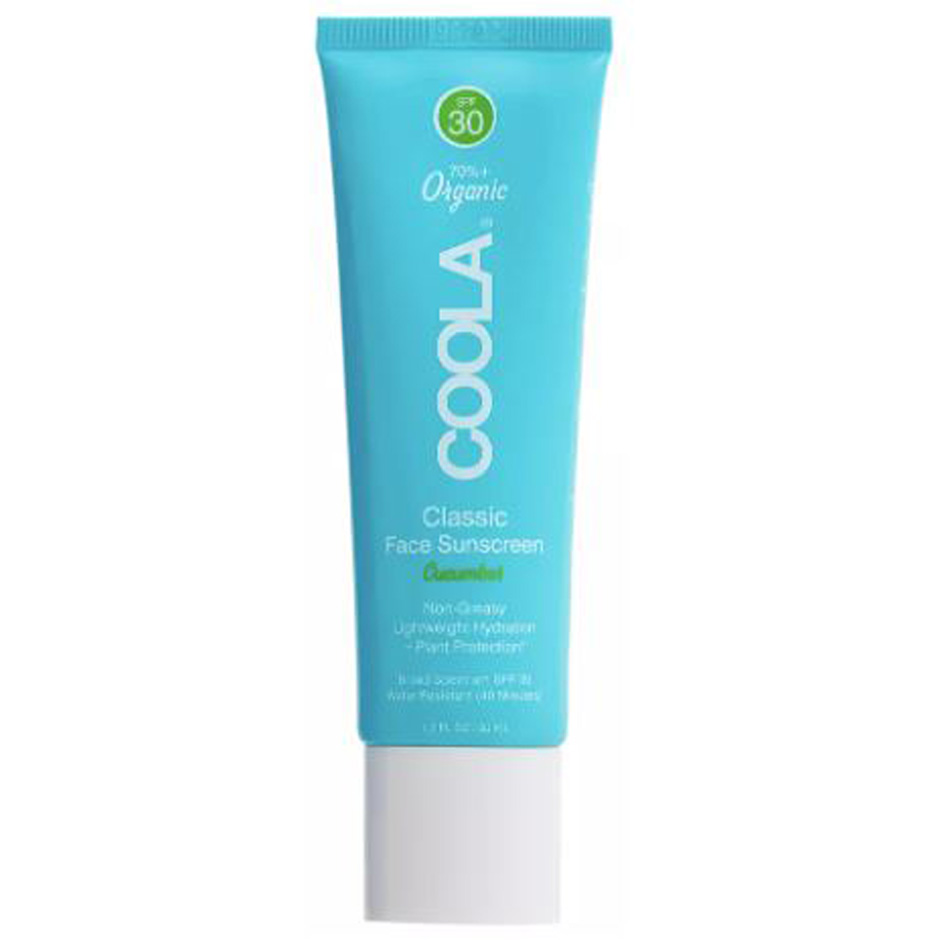 COOLA Classic Face Lotion Cucumber SPF30 - 50 ml Hudpleie - Solprodukter - Solkrem - Solbeskyttelse til ansikt