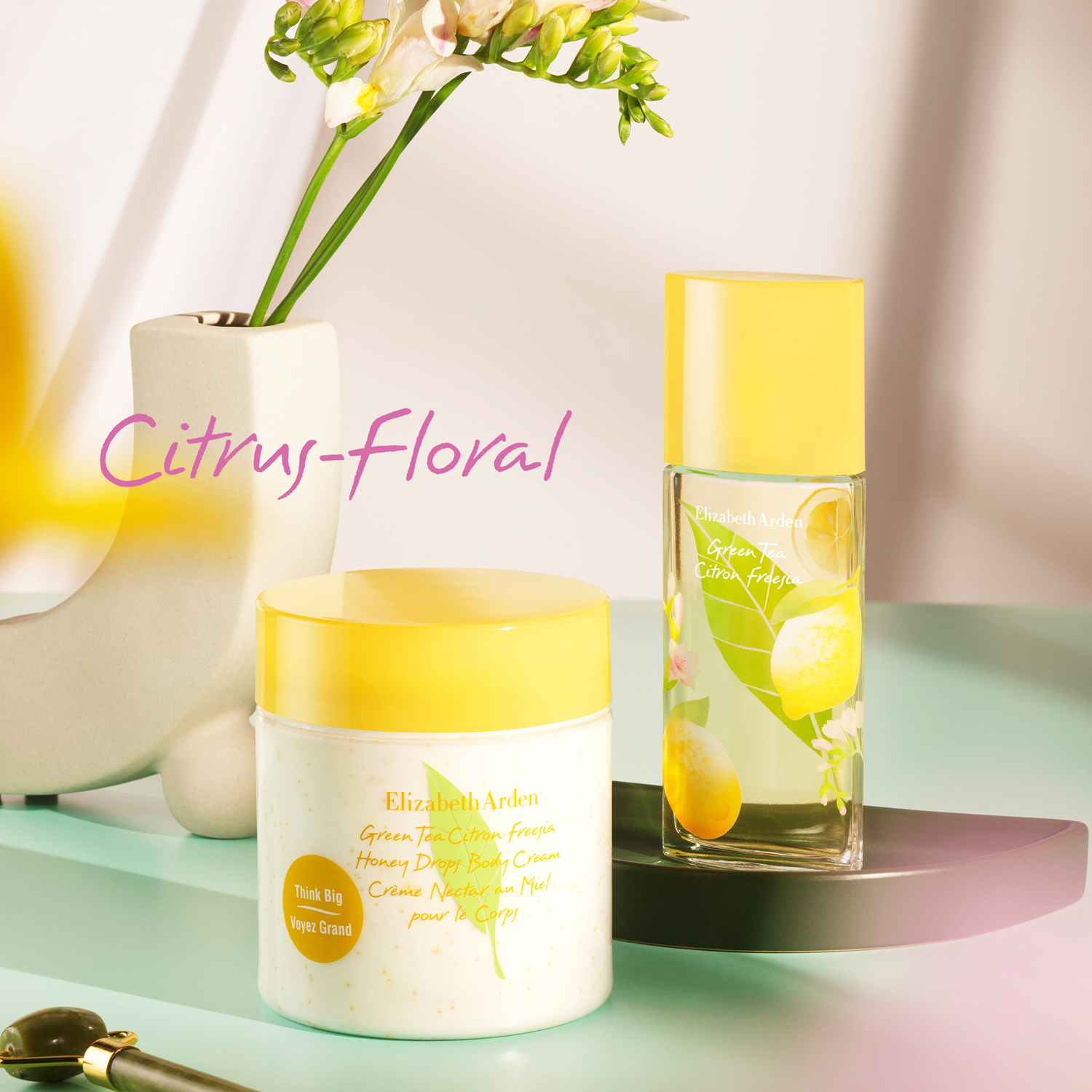 Green Tea Citron Freesia Body Cream